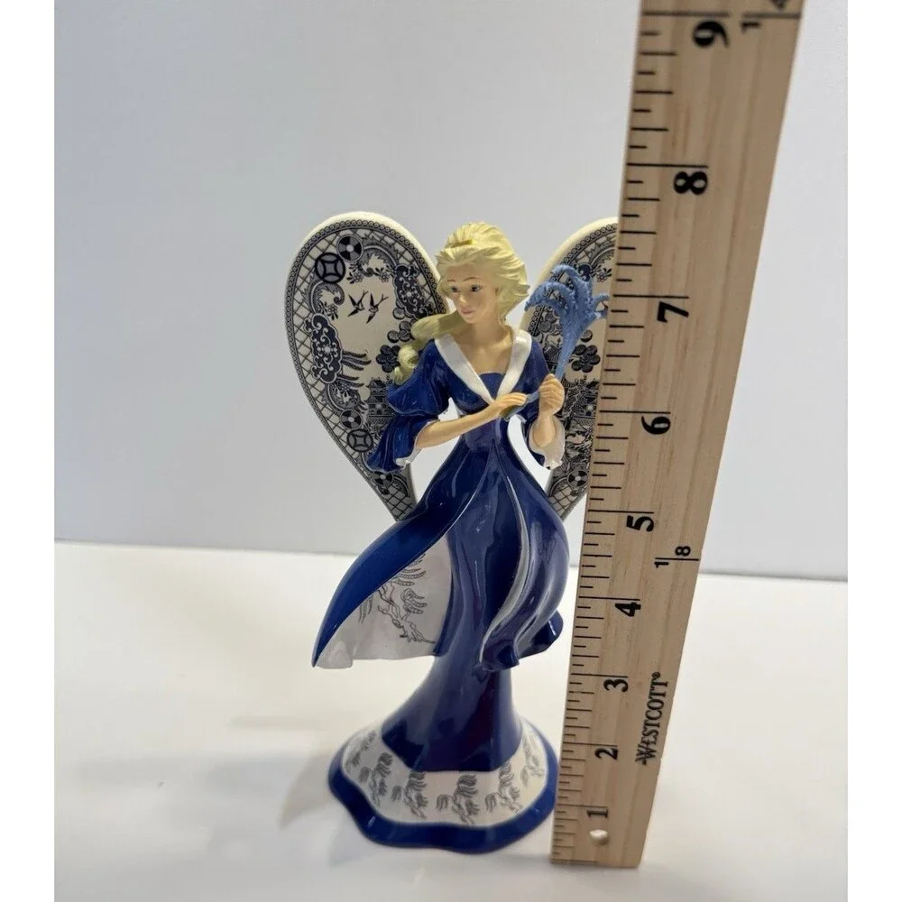 Angel of Blue Willow Find Guidance Beneath A Graceful Willow No. 0263A